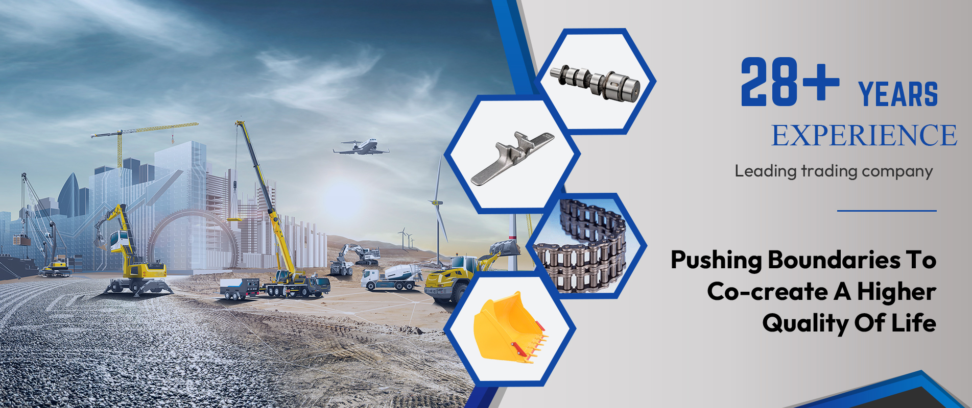 Forged/Cast Metal Cores for Rubber Tracks