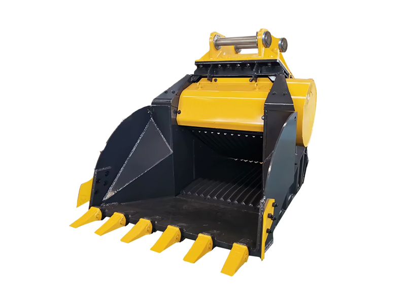 Reinforced-Structure Crusher Bucket