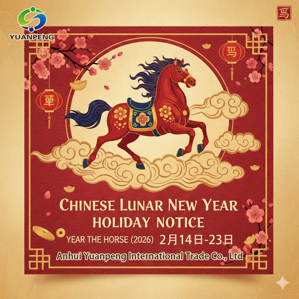 2026 Chinese New Year Holiday Notice